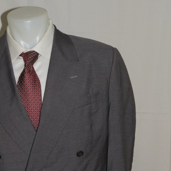 Fendi Brown Wool Regular Single  Breasted Suit main image 0